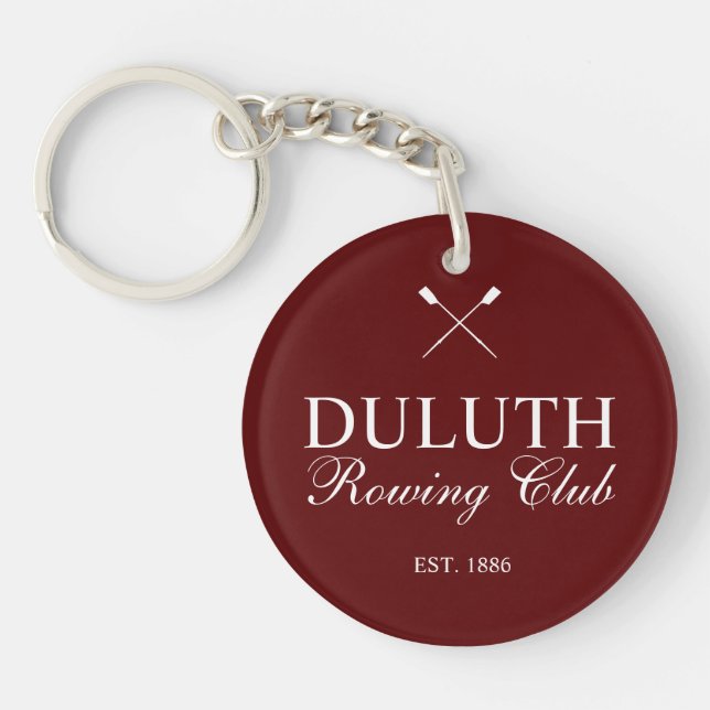 Classic Rowing Club Keychain (Front)