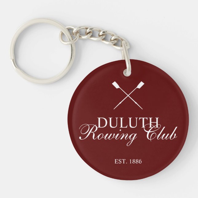 Classic Rowing Club Keychain (Front)