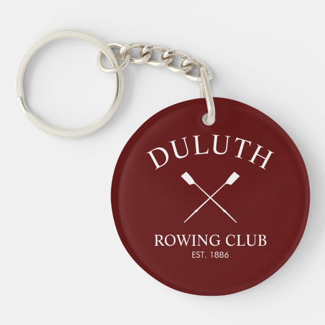 Classic Rowing Club Keychain (Front)