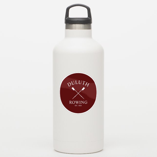 Classic Rowing Club Sticker (Waterbottle)