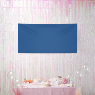 Classic Royal Blue Wall or Ceiling Banner
