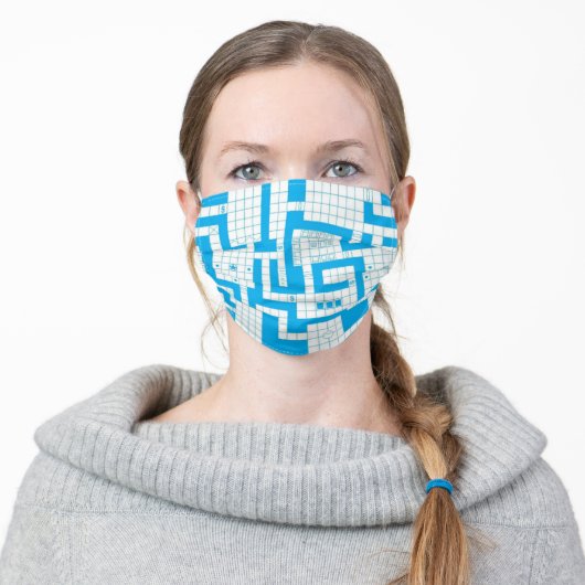 Classic RPG Map Face Mask (Worn)