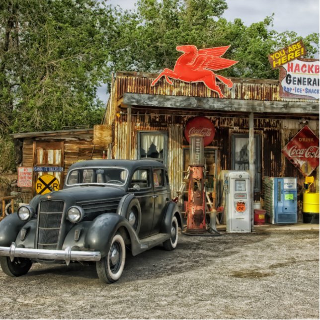 Classic RT 66 Arizona Statuette (Front)