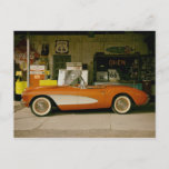 Classic RT 66 Gas Station Postcard