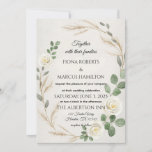 Classic Rustic Boho Roses&amp;Pampas Grass Wedding  Save The Date