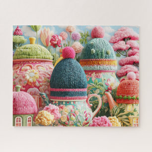 Classic Rustic Country Whimsical Cottagecore Jigsaw Puzzle