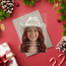 classic rustic minimal cow boy bridal shower