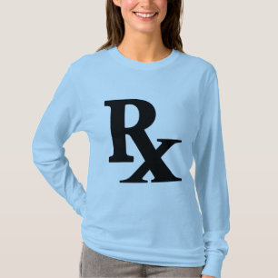 Classic Rx Pharmacy Icon print pharmacist gift T-Shirt