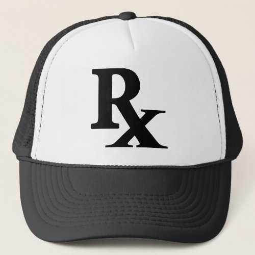Classic Rx Pharmacy Icon print pharmacist gift Trucker Hat