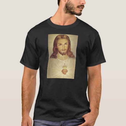 Classic Sacred Heart of Jesus T_Shirt