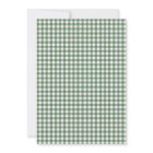Classic Sage Green Gingham Plaid Couples Shower