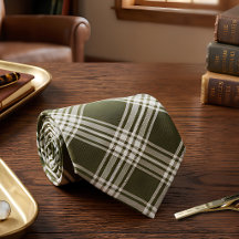 Classic Sage Green Plaid
