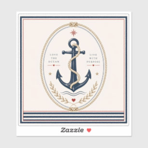 Classic Sailorcore Nautical Stickers