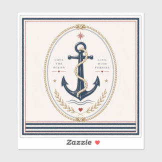 Classic Sailorcore Nautical Stickers