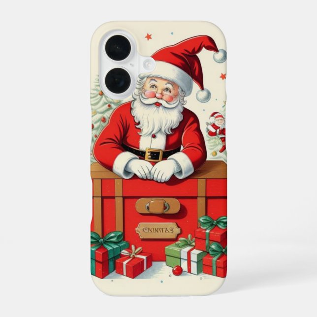 Classic Santa Claus  Iphone Case (Back)