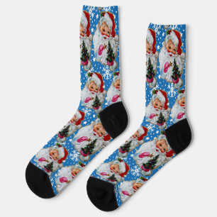 Classic Santa Claus Novelty Christmas Socks