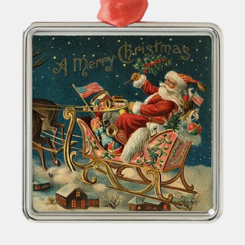 Classic Santa Claus Ornament