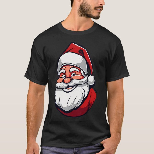 Classic Santa Claus T-Shirt (Front)
