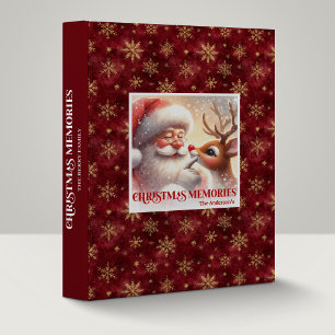 Classic Santa Rudolph Festive Xmas Album Binder