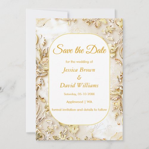 Classic Save The Date Card