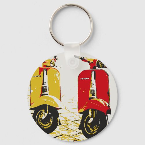 Classic Scooter Keychain