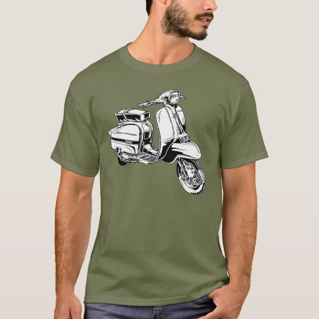 Classic Scooter T Shirt (Front)