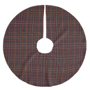 Classic Scottish Pattern Brushed Polyester Tree Skirt