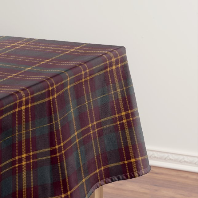Classic Scottish Pattern Tablecloth (In Situ)