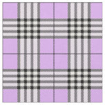 Classic Scottish Tartan Pattern Purple Fabric