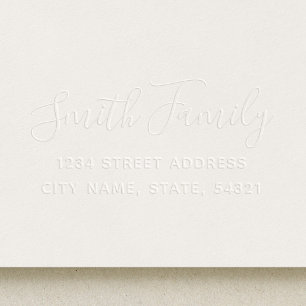 Classic Script Return Address Embosser