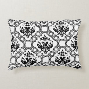 Classic seamless vintage pattern. Damask orient or Accent Pillow