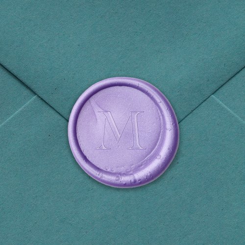 Classic Serif Monogram Wax Seal Stamp