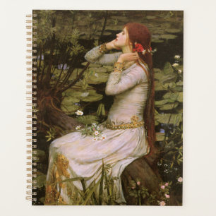 Classic Shakespeare Ophelia Pond Lily Fine Art Planner