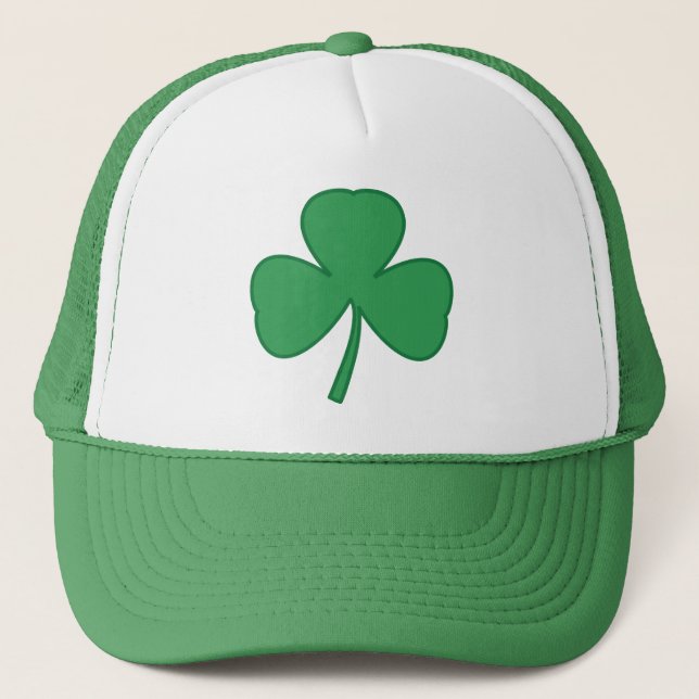 Classic Shamrock Irish St. Patrick's Day Hat (Front)