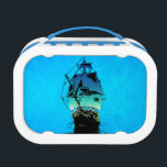 Classic Ship Lunch Box<br><div class="desc">Historical classic sailing ship</div>