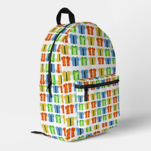 Classic Shirt Fashion Statement Fun Pattern Art Printed Backpack