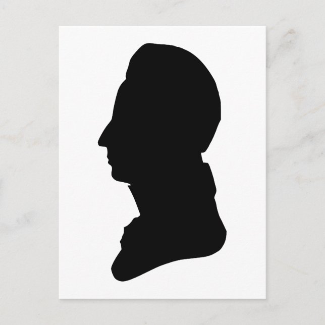 Classic Silhouette Postcard (Front)