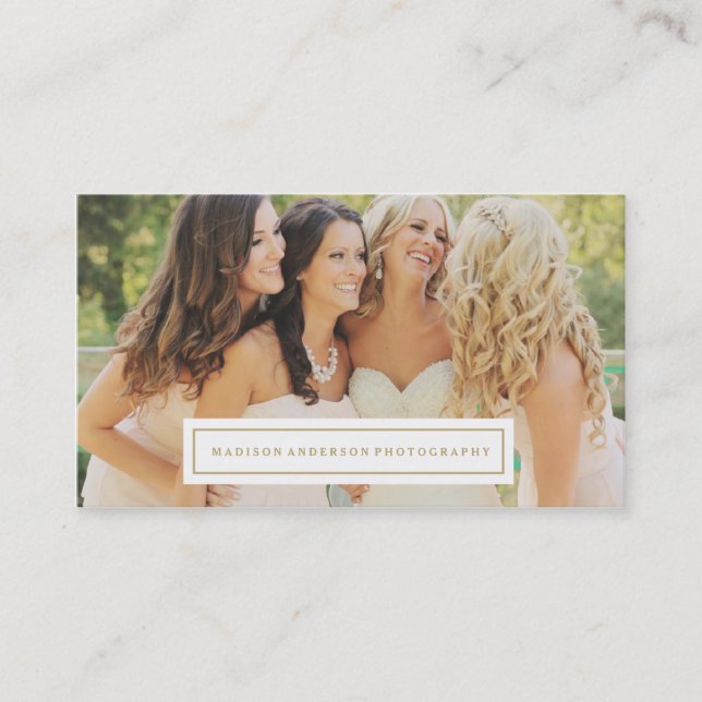 Classic & Simple | Business Cards (Front)