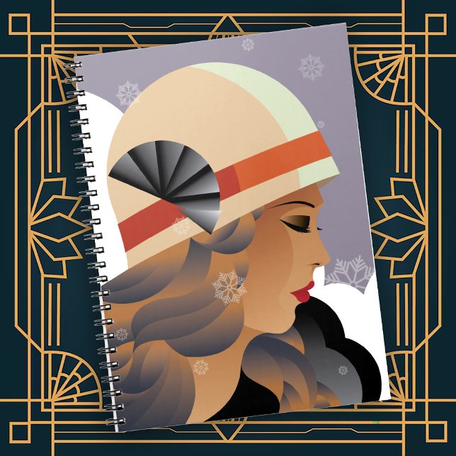 Classic Simple Lines of the Art Deco Era Notebook (Creator Uploaded)