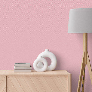 Classic simple pink herringbone tweed effect wallpaper