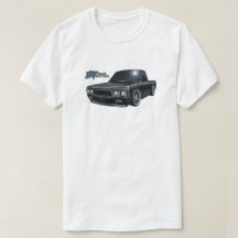 Classic Slammed Luv Truck in Black