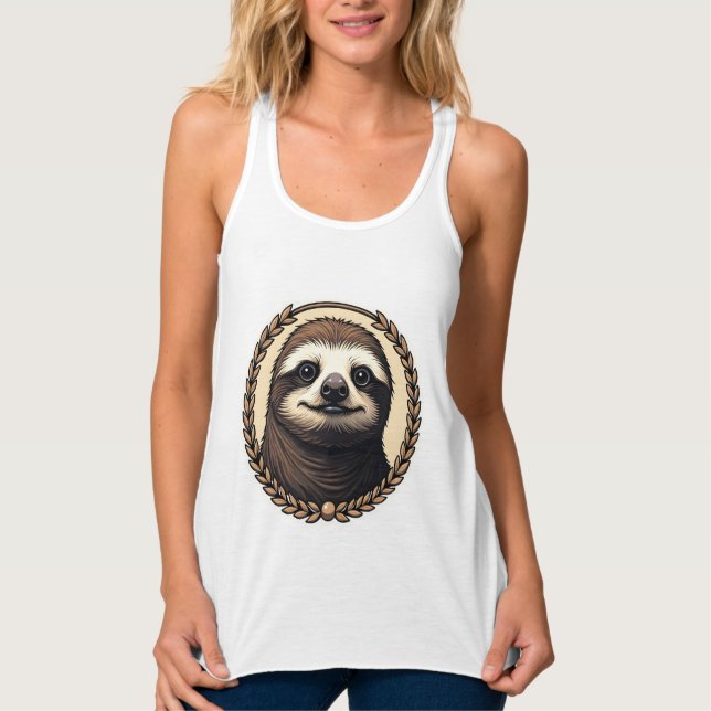Classic Sloth Engraving Nature Shirt (1) (Front)