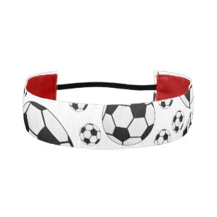 Classic Soccer Ball Graphic Traditional Sports Fan Athletic Headband