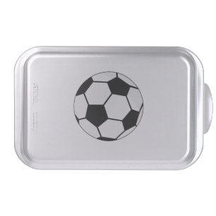 Classic Soccer Ball Graphic Traditional Sports Fan Cake Pan