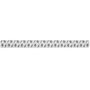 Classic Soccer Ball Graphic Traditional Sports Fan Elastic Hair Tie