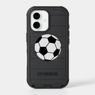 Classic Soccer Ball Graphic Traditional Sports Fan iPhone 17 Case