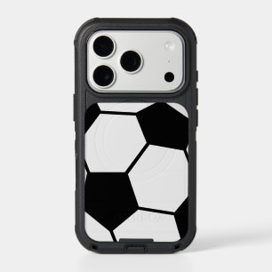 Classic Soccer Ball Graphic Traditional Sports Fan iPhone 17 Pro Case