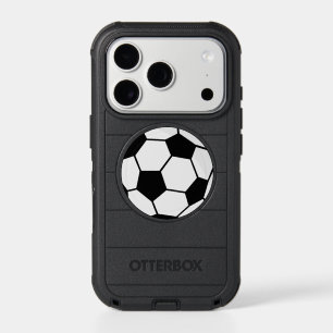 Classic Soccer Ball Graphic Traditional Sports Fan iPhone 17 Pro Case