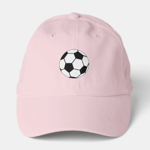 Classic Soccer Ball Graphic Traditional Sports Fan Performance Cap