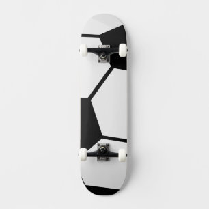 Classic Soccer Ball Graphic Traditional Sports Fan Skateboard